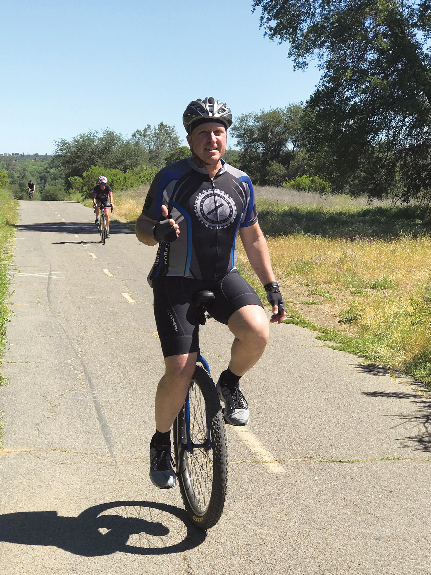 Cop Hobbies Unicycle American Police Beat Magazine