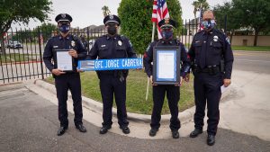 City of Mission renames street in honor of fallen officer