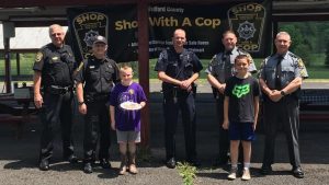 Bedford County law enforcement participates in “Cookie with a Cop”