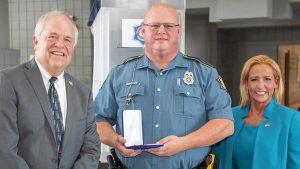 Arkansas officer honored as Trooper of the Year after saving girl’s life