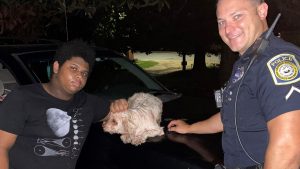 Lost and found: Columbus police officer locates missing girl and dog on same day