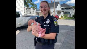 Melrose police officer and registered nurse delivers baby girl on a call