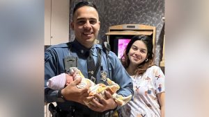 Massachusetts State Trooper pulls over pregnant woman for speeding, helps her deliver baby