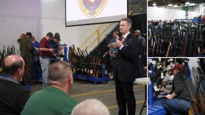 West Virginia law enforcement agencies raise funds through firearms auction
