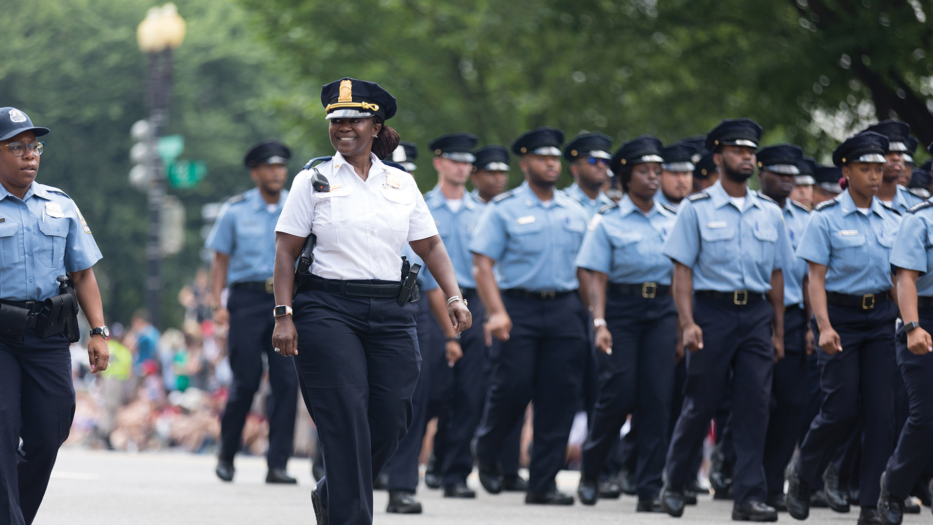 african american police officer