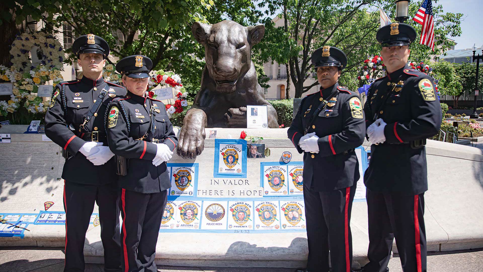 National Law Enforcement Memorial expands to accommodate more names ...