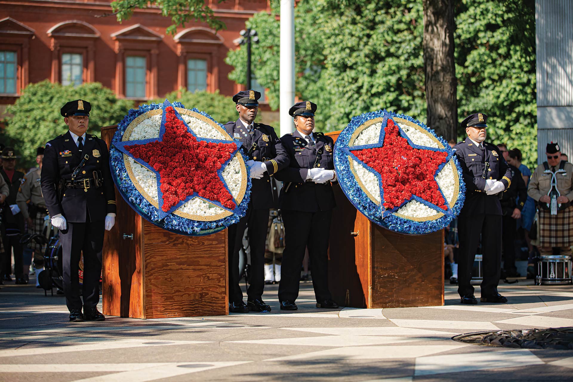 national-police-week-2022-3-honor-guard-officers-stand-watch-for-the-fallen
