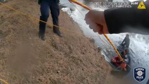 “Valor is a gift”: Illinois police officers and good Samaritan honored for saving boy who fell into icy pond