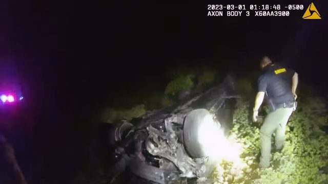 iPhone crash detection feature helps deputies rescue driver from canal