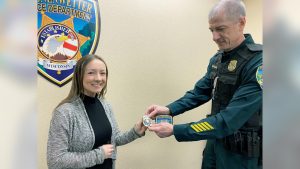 Wisconsin police department welcomes first female officer to its ranks