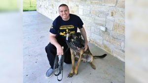 “Nothing short of heroic”: Dallas police corporal and his K-9 partner wounded in dramatic encounter with shooting suspect