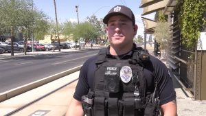 “Right place at the right time”: Heroic Arizona officer and off-duty paramedic save unresponsive baby