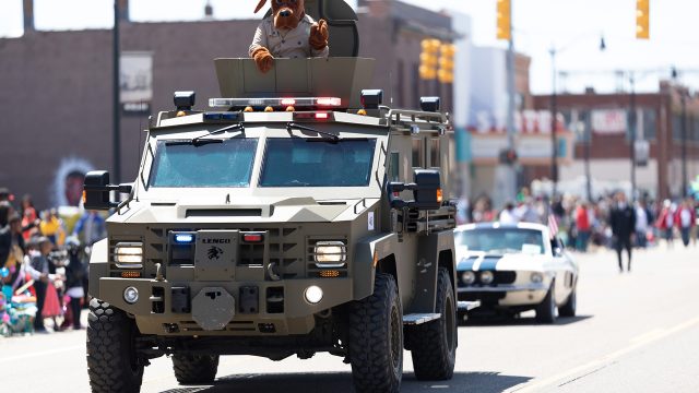 The use of military assets by U.S. police