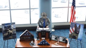 Connecticut State Police honor fallen police dog with first K9 Medal of Valor