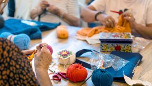 An unexpected yarn of community building: Detroit police precinct offers crochet classes to engage locals
