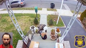 Good Samaritan takes down porch pirate in Yonkers