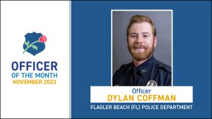 National Law Enforcement Officers Memorial Fund Announces November 2023 Officer of the Month