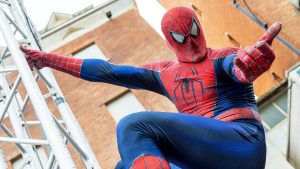 Man dubbed “The Official Pro–Life Spider-Man” arrested for scaling Las Vegas venue ahead of Super Bowl