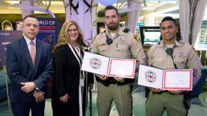 “This is truly a calling”: Las Vegas police officers honored for heroic actions during UNLV shooting