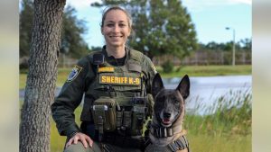 Florida deputy heroically saves K-9 partner from...
