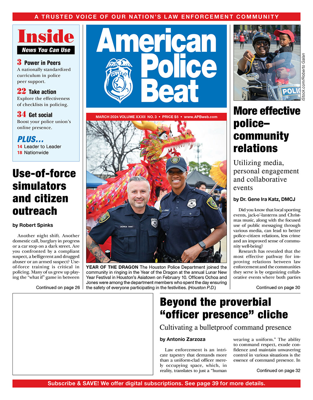 March 2024 American Police Beat Magazine   Apb March 2024 Cover 