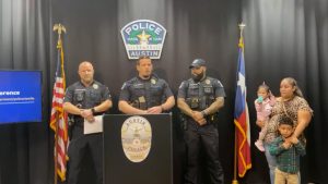 Austin police officers honored for saving choking child’s life