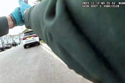 Officer mistakes a falling acorn for a gunshot