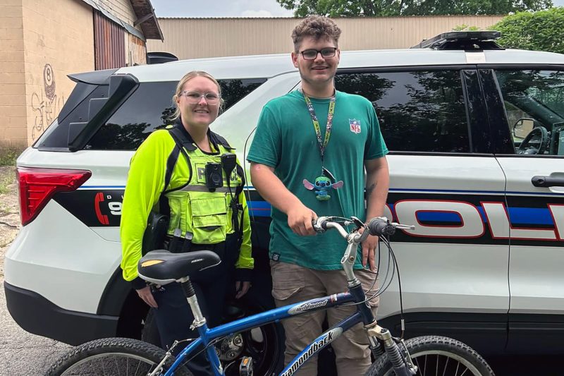 Act of kindness: Arkansas officer gifts a new bike to victim of hit-and-run incident