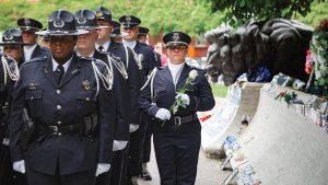 Honoring sacrifice at the National Law Enforcement Officers Memorial