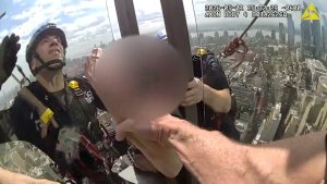 NYPD detectives save woman on ledge of 54-story building