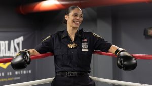 NYPD officer and pro boxer Nisa Rodriguez shines in and out of the ring