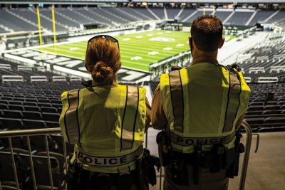 Las Vegas police union faces off with NFL over biometrics policy