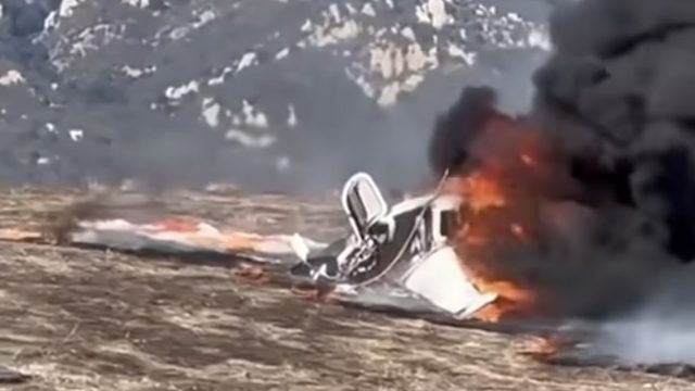 California Highway Patrol officer saves pilot moments before explosion